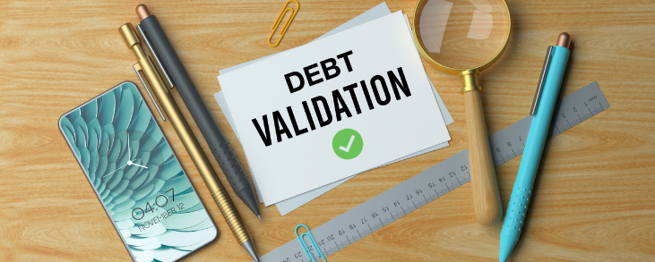 Free yourself from debt collectors with a Debt validation letter