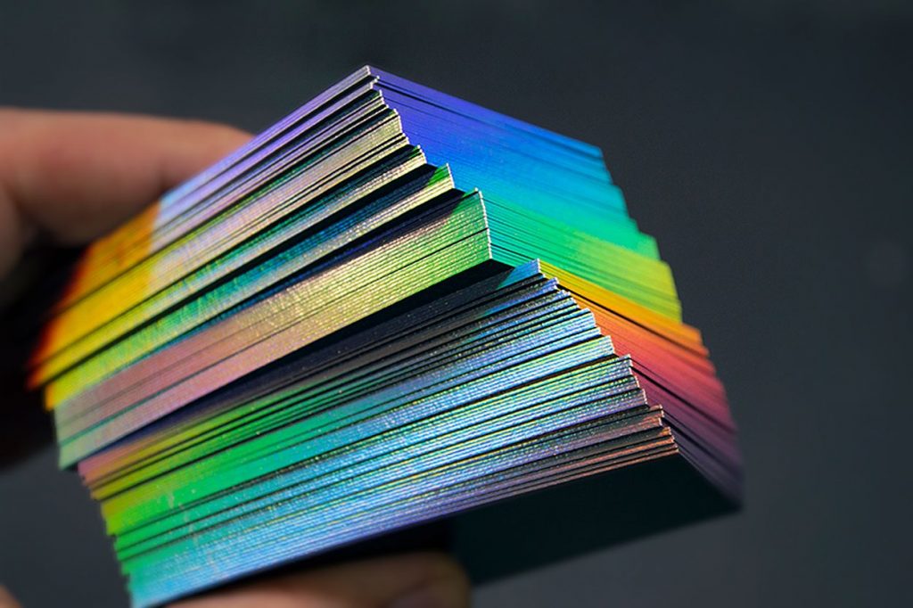Reasons you should pay for painted edge business cards